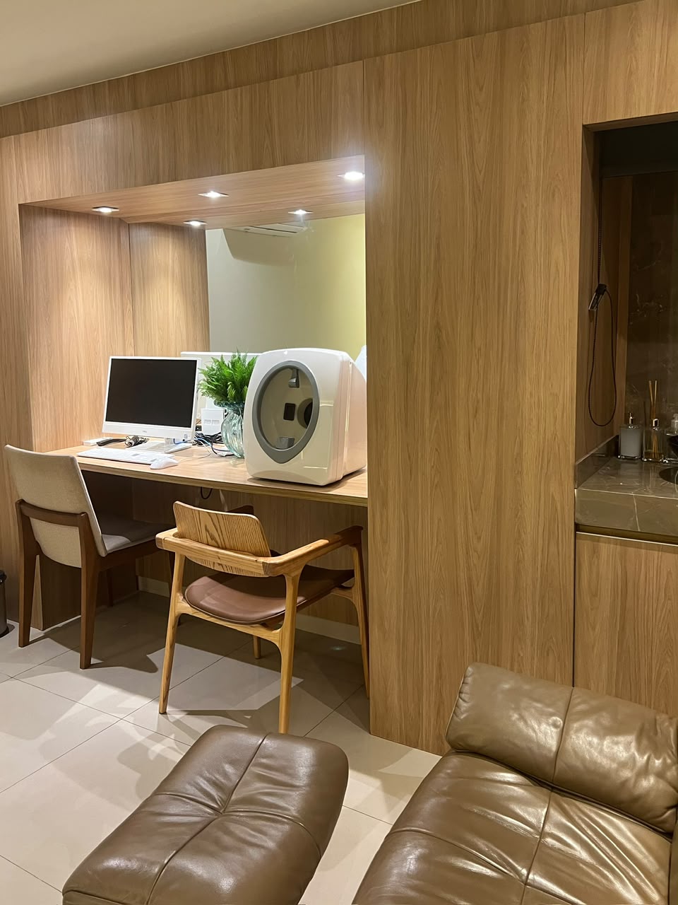 Sala de atendimento da Clínica Caiena