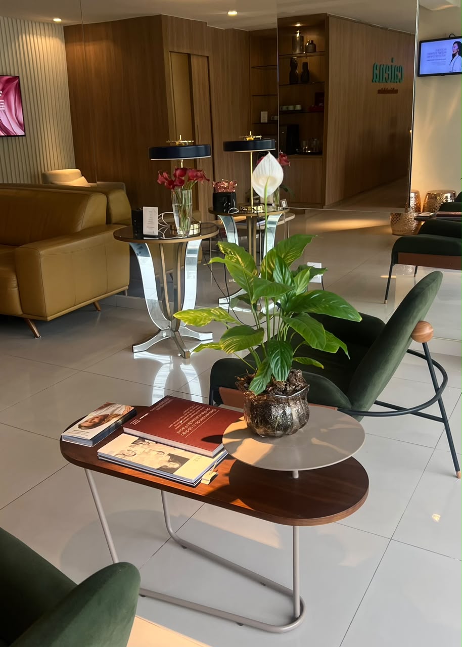 Sala de espera da Clínica Caiena